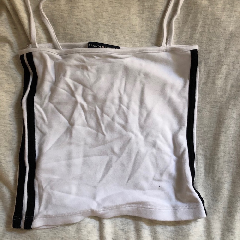 White brandy tank